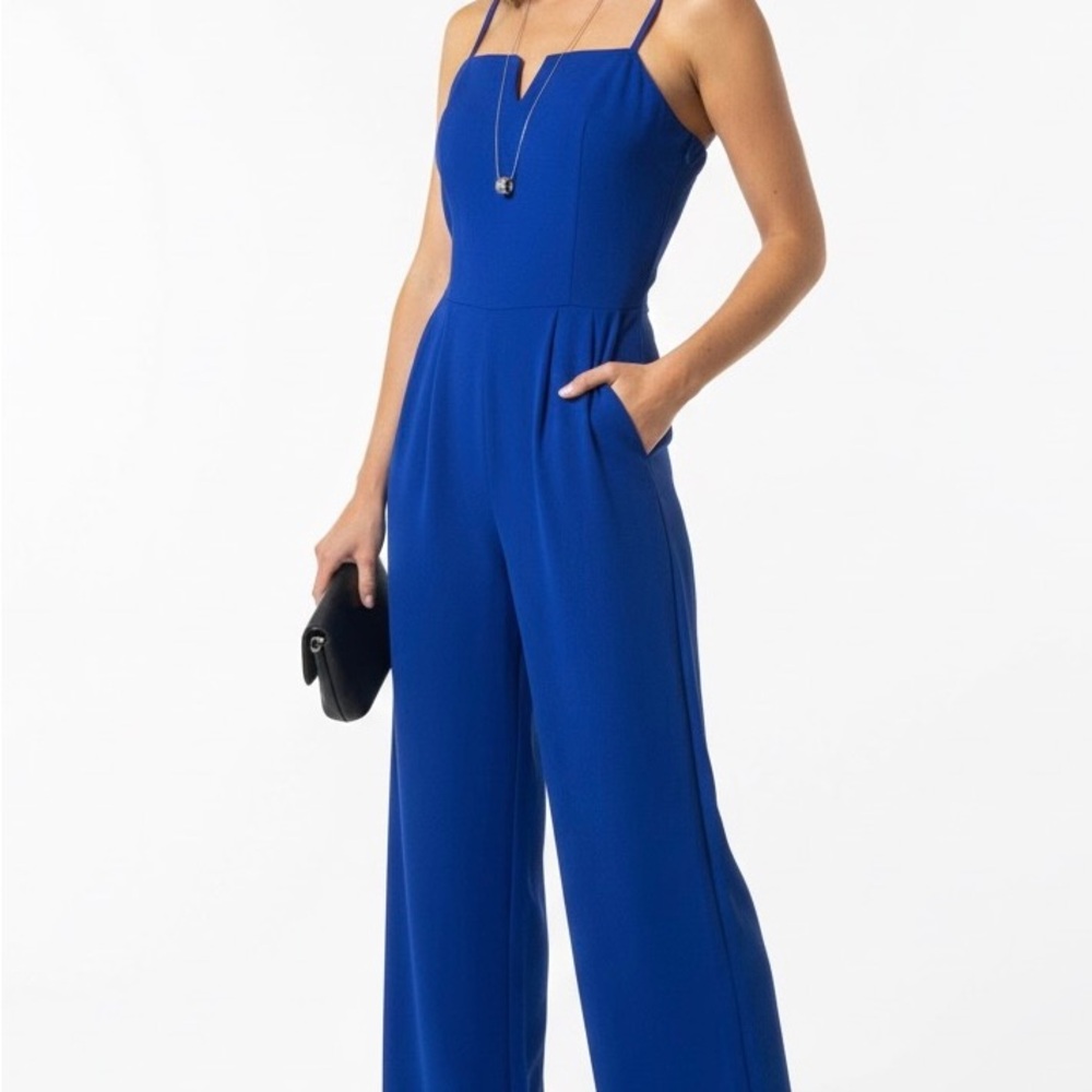 Elegant Blue Women's Jumpsuit